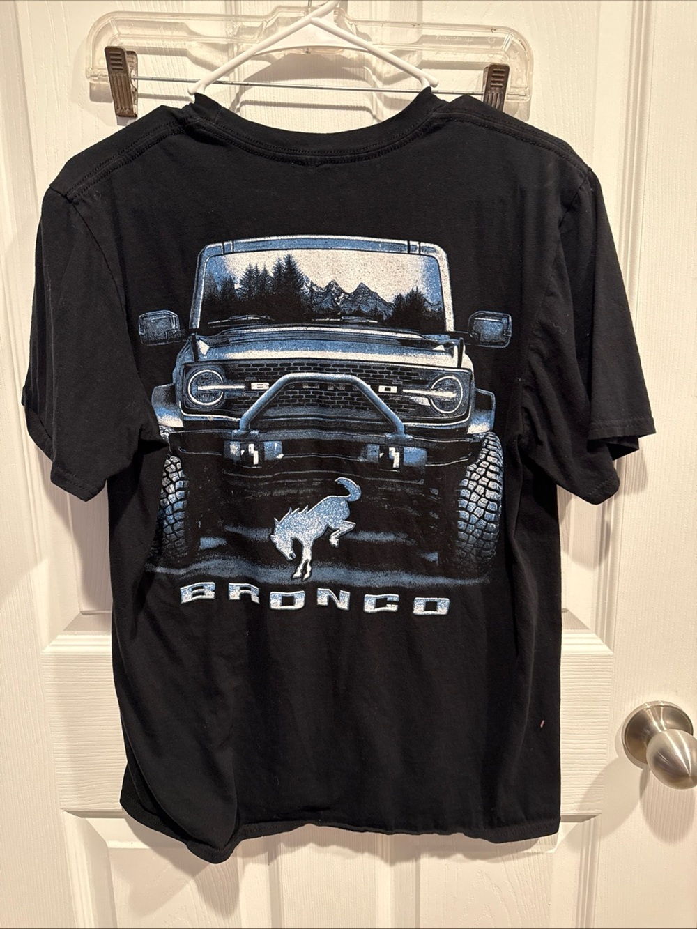 Black Ford Bronco Graphic Tee - Women's Short Sleeve